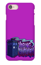 vaping_whovian iPhone Phone Cases