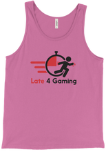 Late4gaming Black Logo Tank Top