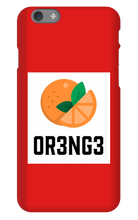OR3NG3 logo iPhone Cases!