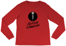 Flash Sphere Black Logo Long Sleeved Tee