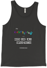 The Chaoticast Logo FOUNDERS TANK TOP (Dark Mode)