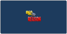 No Reason + Ban Hammer XXL Gaming Mousepad