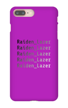 Raiden_Lazer iPhone Cases
