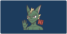 JayTheDay Hi XXL Mousepad