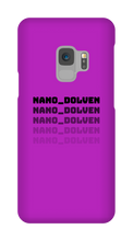 Nano_Dolven's Samsung Phone Cases Black Text