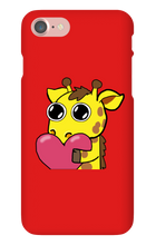 lexxlegion heart giraffe iPhone Phone Cases