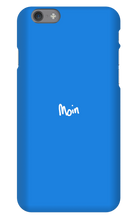 iPhone Handyhülle "moin" (logo weiß)
