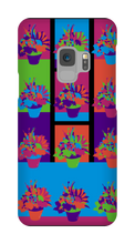 Sunflower Grid Samsung Case
