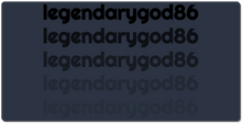 legendarygod86 XXL Gaming Mousepad