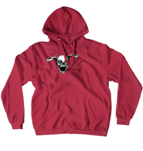 Donny's Crib Skull Hoodies (No-Zip/Pullover)