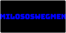 MILOSOSWEGMEN Gaming pads (I guess) (?) (Blue)