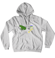 Frog In A Sock Hoodie