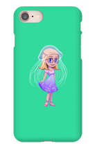 jillyfishwhite1 iPhone Phone Cases