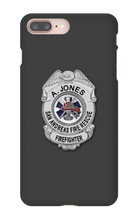 A. Jones B Badge iPhone Case
