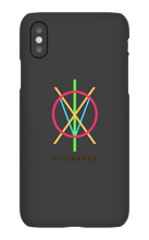 VIXOPHER CENTERED LOGO iPHONE CASE