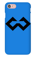 Cereal_Wars iPhone Phone Case (Black Out Logo)