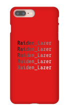 Raiden_Lazer iPhone Cases