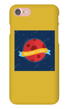 Welcome To mars Iphone case