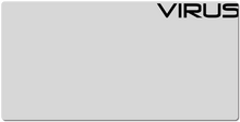 VirusOW XXL Gaming Mousepad (Black Text)
