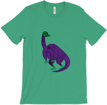 Green and Purple Woolly Dino T-Shirts