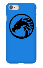QcDragonz iPhone Phone Cases Black Logo