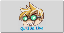 Qur13n Logo XXL Gaming Mousepad