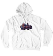 Race car hoodie with punk OC