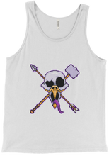 Hammer and Arrow Tanks with Purple Border