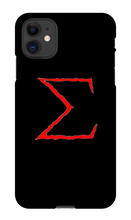 Signature Greek EpsilonDevil iPhone Case