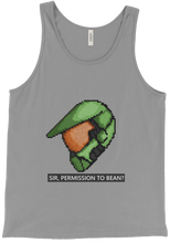 SpartanWarGames.com Permission to Bean Tank Top.