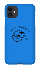 Reds Truckin Black Letters iPhone Cases