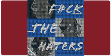 F*ck The Haters XXL Gaming Mousepad