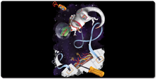 Dino In Space XXL Gaming Mousepad