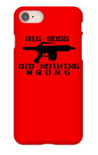 Big Boss Did Nothing Wrong iPhone Phone Case