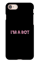 I'm A Bot (Pink) iPhone Phone Cases