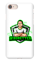whobetter iPhone Phone Cases