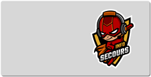 Info-Secours XXL Gaming Mousepad