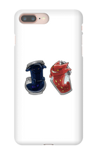 Red and Blue iPhone Phone Cases