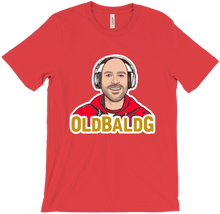OldBaldG Gaming T-Shirts (Red Design)