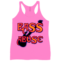 BASS ABUSE racerback tank