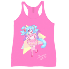 Whimzie fitted razerback tanktop