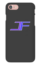 J F logo iPhone Phone Cases