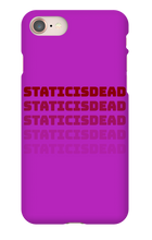 staticisdead iPhone Phone Cases