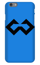 Cereal_Wars iPhone Phone Case (Black Out Logo)