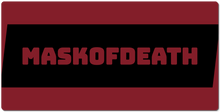 mask0fdeath XXL Gaming Mousepad