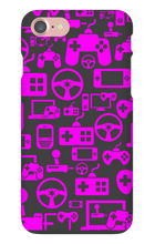 LMY gamer purple iPhone Phone Cases