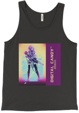 Synthwave Punk Purple Tank Top