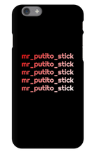 mr_putito_stick iPhone Phone Cases