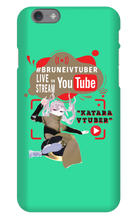Katara iPhone Phone Cases (Black name)