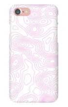 Topographic iPhone Case Light Mode